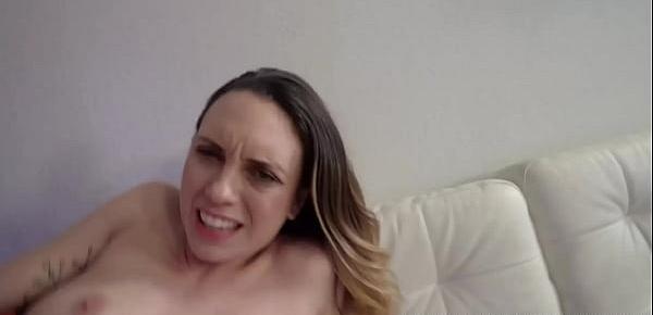  Jade Nile pissed off her stepdad after he discovered a used condom and shorts in the bathroom. He reprimanded her by making her suck and fuck his dick.